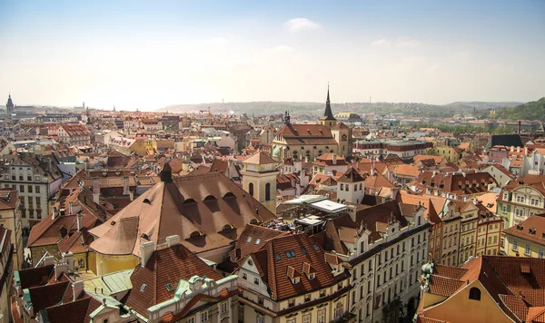 Praga vista aérea — Fotografia de Stock