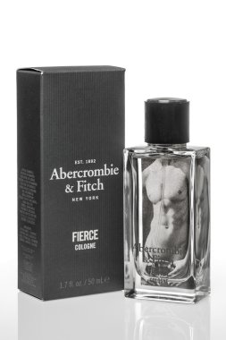 ZAGREB, CROATIA - JANUARY 25, 2015: Bottle of Abercrombie Fierce