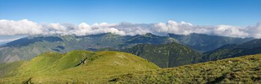Muhteşem yaz Slovak Dağları Panoraması