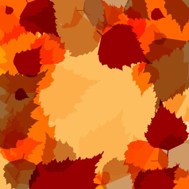 Farklı renk soyut yaprakların arka plan