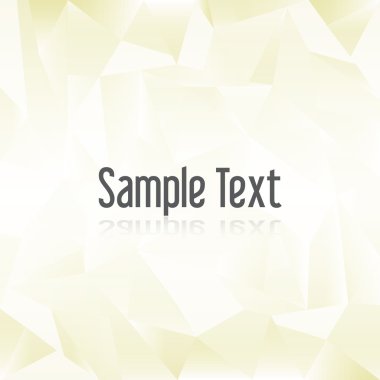 örnek metin eps10 desenle sarı kağıt buruşuk