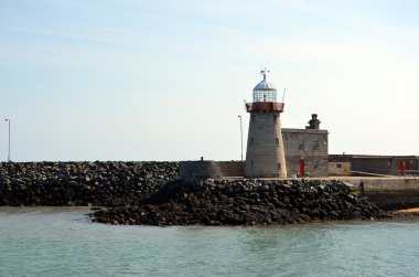 Howth Yarımadası İrlanda küçük bağlantı noktası deniz feneri