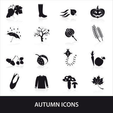 eps10 sonbahar Icons set