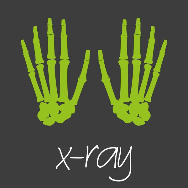 X-ray nauki projektowania banerów i tło eps10 — Wektor stockowy