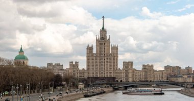 Moskova Devlet Üniversitesi manzarası