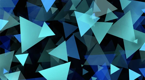 Blue Green Triangle Animated Background — Stock Photo, Image