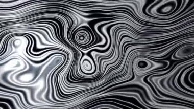 Soyut gümüş metalik sıvı fraktal arkaplan