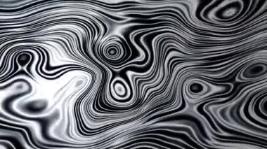 Soyut gümüş metalik sıvı fraktal arkaplan