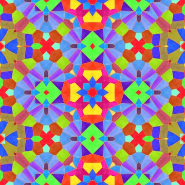 sürekli değişen renkli desen