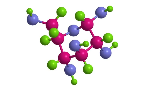 Estructura molecular de la glucosa, renderizado 3D — Foto de Stock