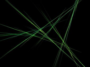 Yeşil lazer arka plan