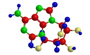 Adenozin moleküler yapısı