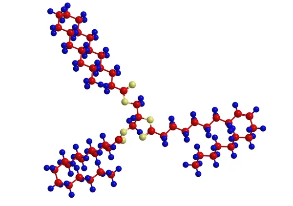 Példa a lipid (triglicerid) — Stock Fotó