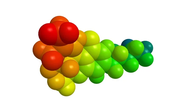 Structure moléculaire du THC — Photo