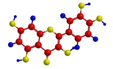 Quercetin moleküler yapısı