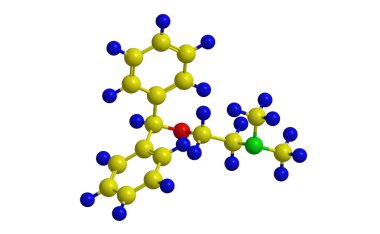 Diphenhydramine (Dph) - moleküler yapısı