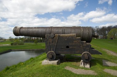 Castle, Kalmar, İsveç - 8 Mayıs 2015: Kalmar Slott (kale) Kalmar, İsveç, Mayıs, 2015'te