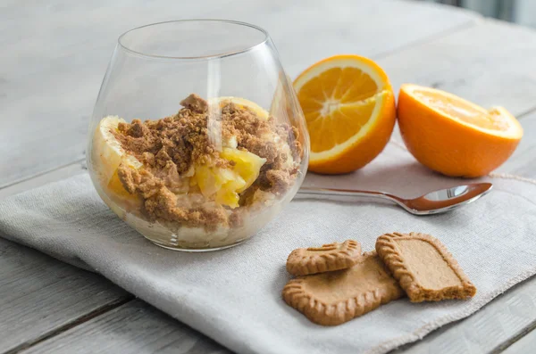 Mascarpone ve turuncu tatlı