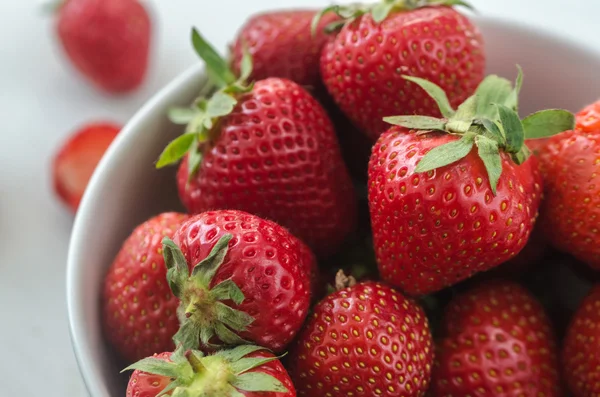 çilek yakın çekim