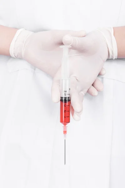 A young attractive asian nurse — Stock Photo, Image