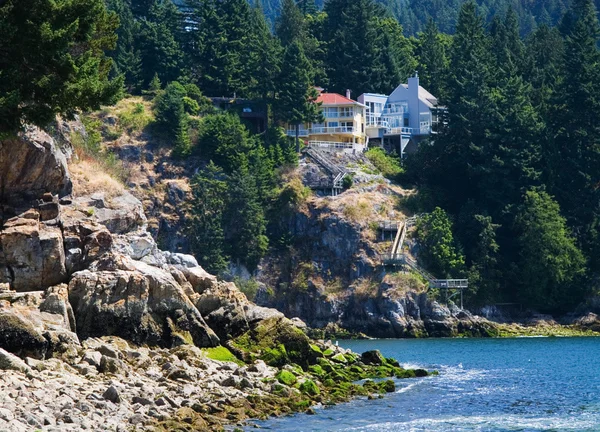 House in the mountains Stock Photo