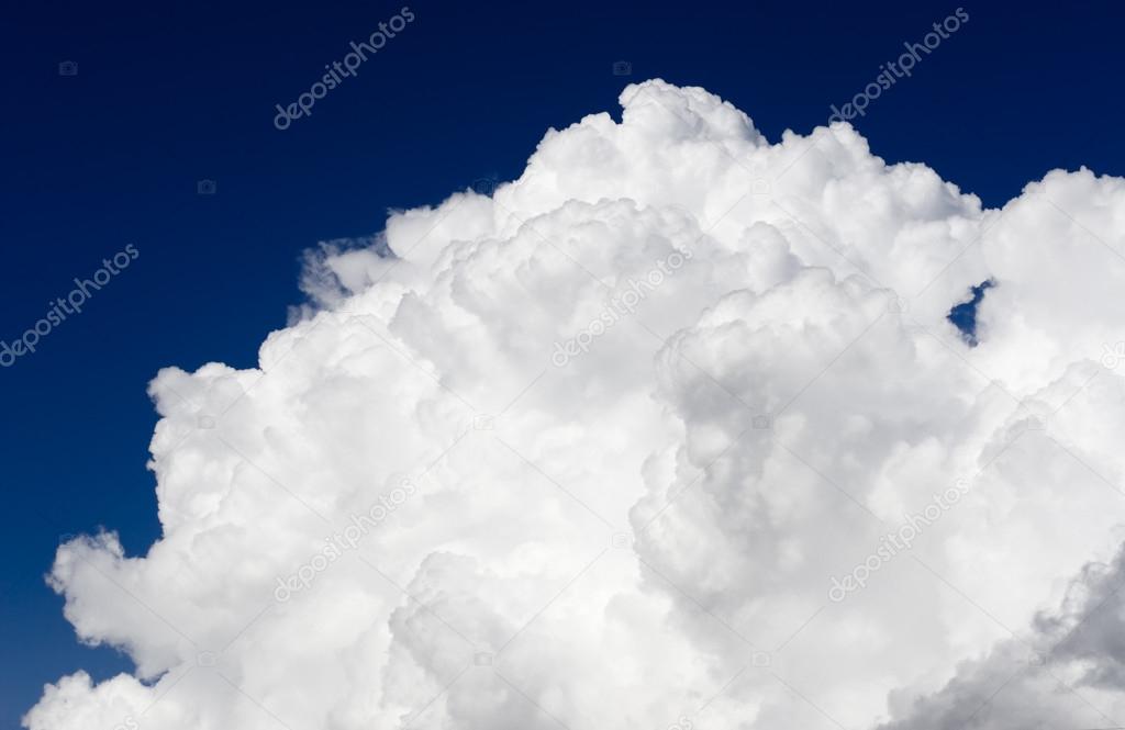 Sky with white cloud