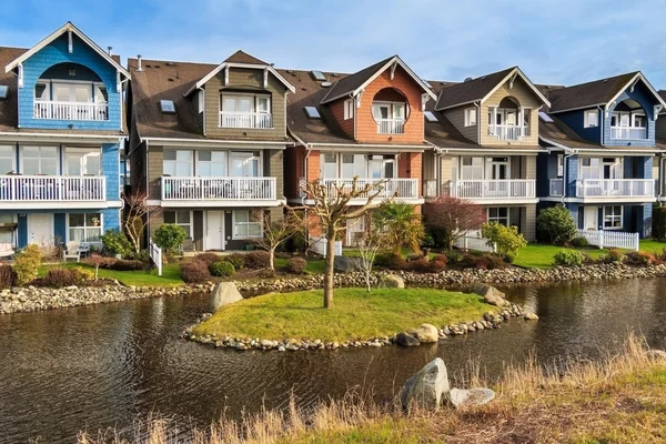 Moderna hus — Stockfoto