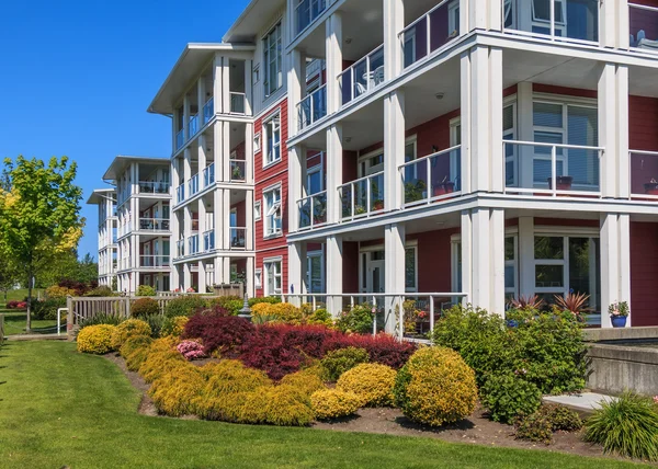 Apartamento Edifícios — Fotografia de Stock