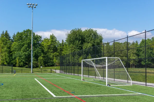 Fotboll gates — Stockfoto