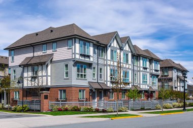 modern apartmanlar richmond, british columbia, Kanada.