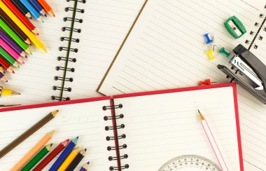 Üst görüntüleme - Kırtasiye araçları