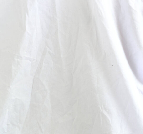 White wrinkle fabric texture as beautiful background