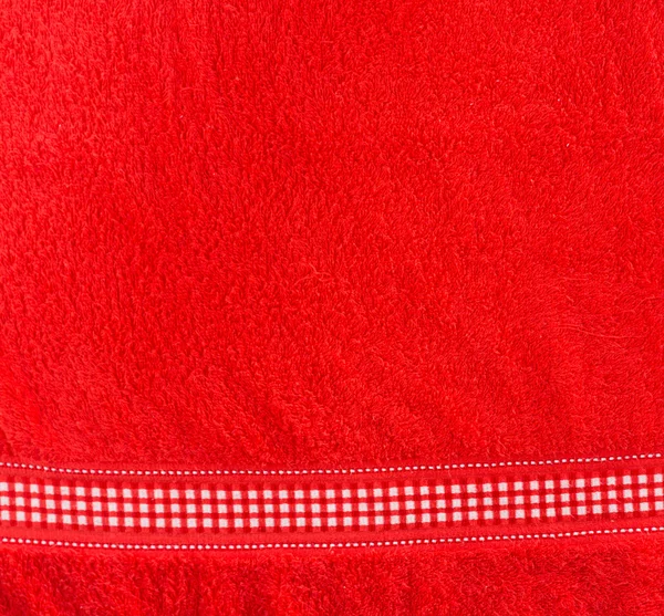 Textura de toalla roja —  Fotos de Stock
