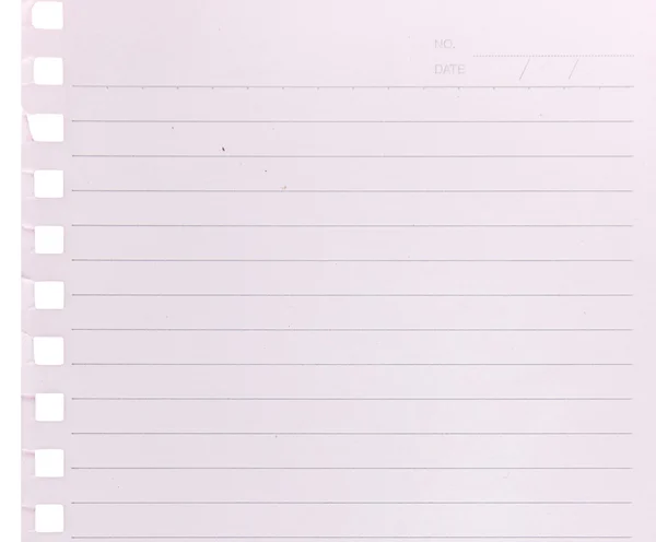 Boş notepaper arka plan — Stok fotoğraf