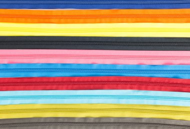 Renkli fermuar arka plan olarak düzenlemek