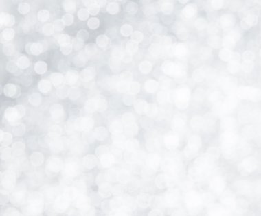 Gümüş soyut bokeh arka plan - parlak ve parlak