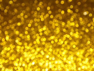 Altın bulanıklık bokeh arka plan