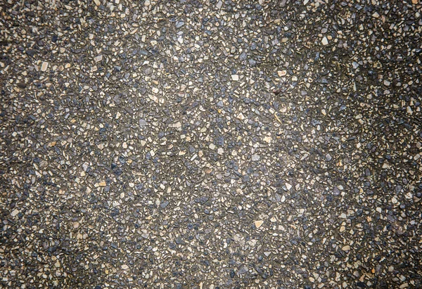 Czarne małe teksturę kamienia betonu — Zdjęcie stockowe