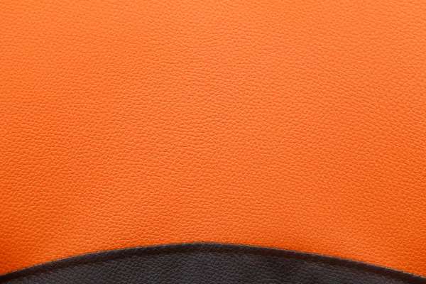 黒とオレンジの泡テクスチャ背景 — ストック写真