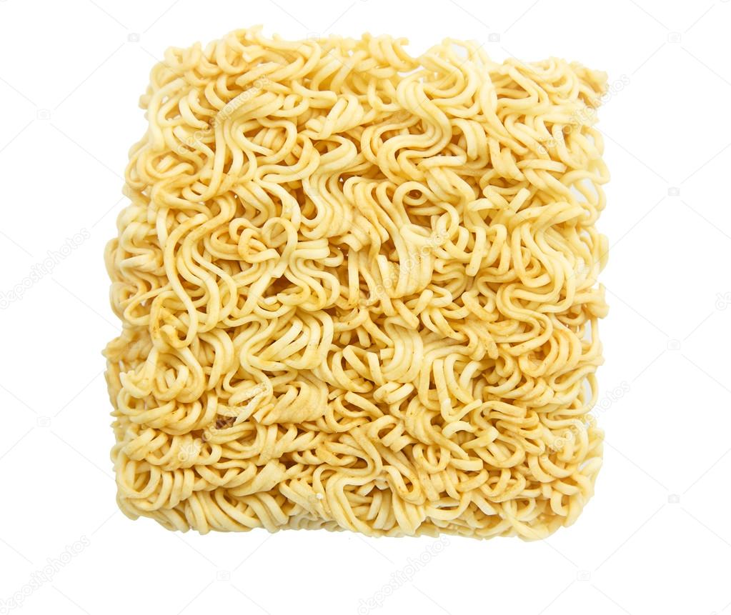 Dry yellow noodles