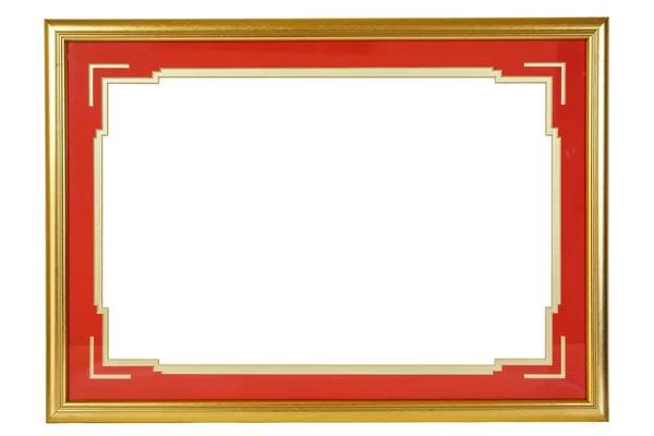 Golden picture frame — Stock Photo, Image