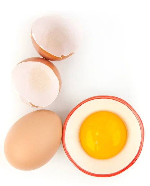 Top feljutni tojás — Stock Fotó