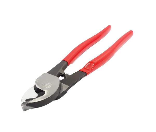 Wire Cutting Pliers White Background — Stock Photo, Image