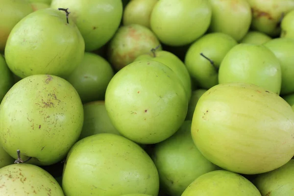 Apans Äppelsamling Närbild Det Var Jujube Söt Och Krispig — Stockfoto