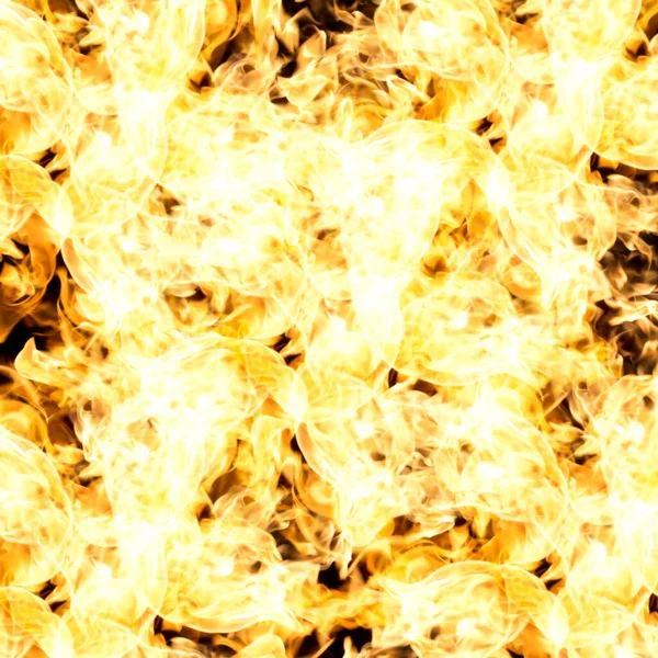 Abstract Fire Flames Black Background — Stock Photo, Image