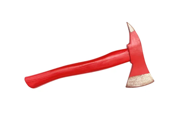 beyaz zemin üzerine balta.