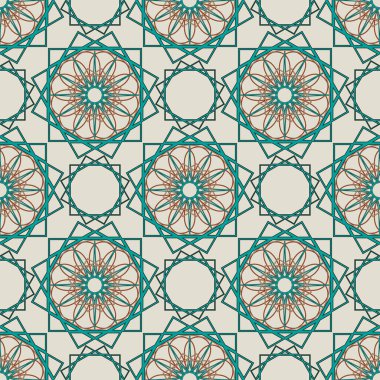 Pastel renklerde Arapça biçiminde vektörsüz desen