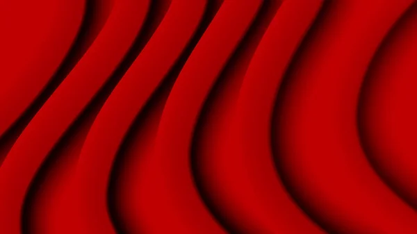 Red draped silk fabric texture. vector illustration — Stock Vector