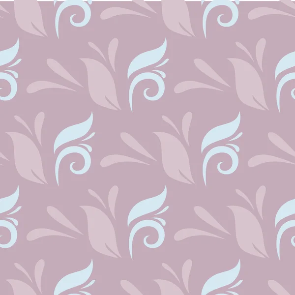 Abstrait doodle violet fond sans couture — Image vectorielle