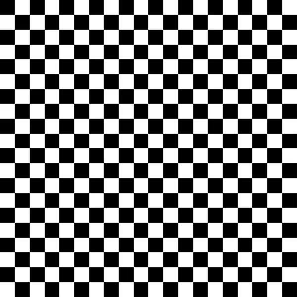 Black and white checkered abstract background — Stock Vector